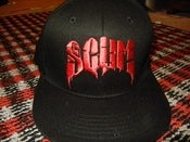 Image of SCUM RED FLATBILL HAT