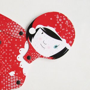 Image of Mamanuela, articulated paper doll