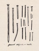 Image of Found Objects - Nails