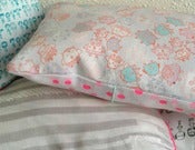 Image of Coussin "Blossom owls"