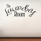 Image of The Laundry Room - Vinyl Wall Decals Stickers Art Graphics Words Lettering vinyl wall decal (medium)