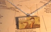 Image of In Love Domino Necklace 