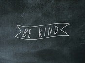 Image of be kind ribbon 