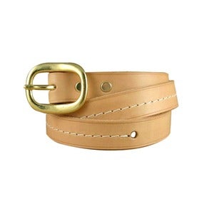 Image of Leather Belt - Nature Finish