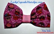 Image of Betty Turbo Mustache Cupcake Bow