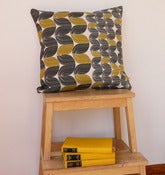Image of Mustard 'Cait' Cushion Cover - 45cm x 45cm