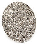 Image of Grand Crystal Embellished Ring (Silver or Gold)