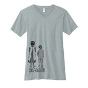 Image of Gray Crew-neck People T-shirt