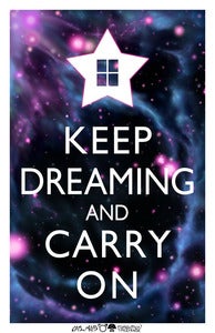 Image of Keep Dreaming and Carry On - Cats on Mars