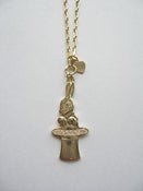 Image of Magician's Hat with Diamonds - Gold Vermeil