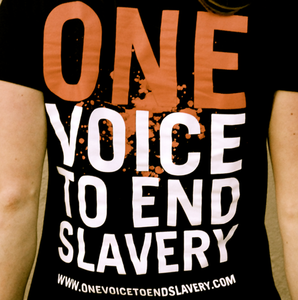 Image of One Voice to End Slavery t-shirt
