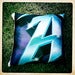 Image of 'A' Feature Cushion