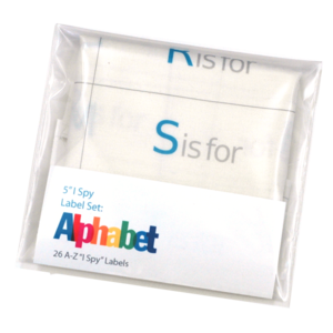 Image of 5" I Spy Labels: Alphabet Set