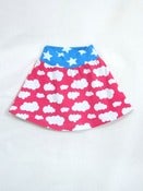 Image of Fuchsia Cloudy Days tennis skirt