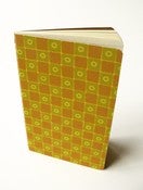 Image of Ruled Notebook with Wallpaper (Chequered)