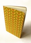 Image of Ruled Notebook with Wallpaper (Olive)