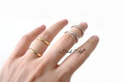2 Colors Double Multiband Ring