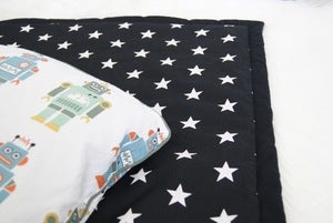 Image of * NOUVEAU * Plaid Etoiles 96X96cm (pls coloris)