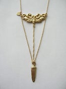 Image of Antique Filagree and Dagger - Gold Vermeil
