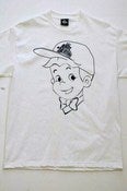 Image of Joint Venture Young Christian Kid Fitted White Tee/Black Print