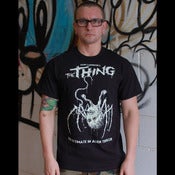 Image of JUSTIN BARTLETT'S "THE THING" GLOW IN THE DARK SHIRT