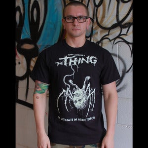 Image of JUSTIN BARTLETT'S "THE THING" GLOW IN THE DARK SHIRT