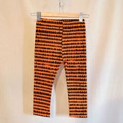 Image of Orange House Print Leggings