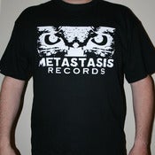 Image of METASTASIS RECORDS "Reverse Logo" T-shirt