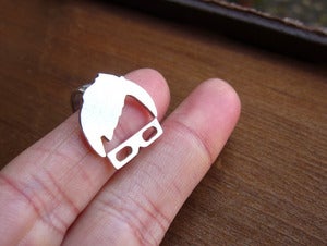 Image of  Tenth Doctor Ring from Doctor Who - Handmade Silver Ring