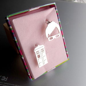 Image of  Tenth Doctor Ring from Doctor Who - Handmade Silver Ring