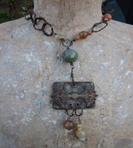 Image of Indian Summer Necklace by Donna Leota