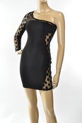 Image of Polka dot mesh dress