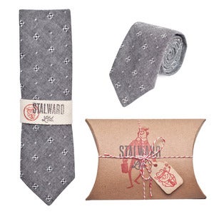 Image of Black Dobby Chambray