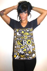 Image of Akron DiverCITY Unisex Vneck