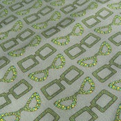 Image of Fabric - Clark Loves Edna in Aquamarine