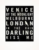 Image of Melbourne London Print