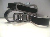 Image of correia de cabedal para toe clip