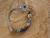 Image of Petrified Green Opal Bracelet