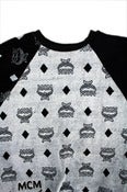 Image of Makin Ca$h Money Custom Towel Crewneck by Yuske Kamiya White