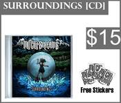 Image of Surroundings EP with Bonus Stickers