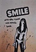 Image of Smile and the world will smile back (brown)