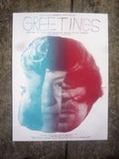 Image of GREETINGS show poster (kyle field, nathaniel russell, alia shawkat)