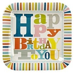 Image of Assiettes Happy Birthday