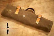 Image of Knife Roll - Brown