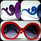 Image of Whimsical Swirl Arm Sunglasses [SEE ALL COLORS]