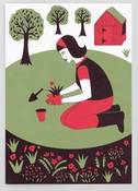 Image of Gardening Greetings Card