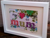 Image of 001 For My Lovely Mum Applique