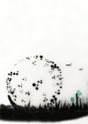 Image of hushed and still A3 print