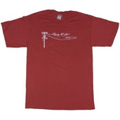Image of Telephone Pole - Red