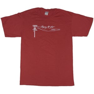 Image of Telephone Pole - Red